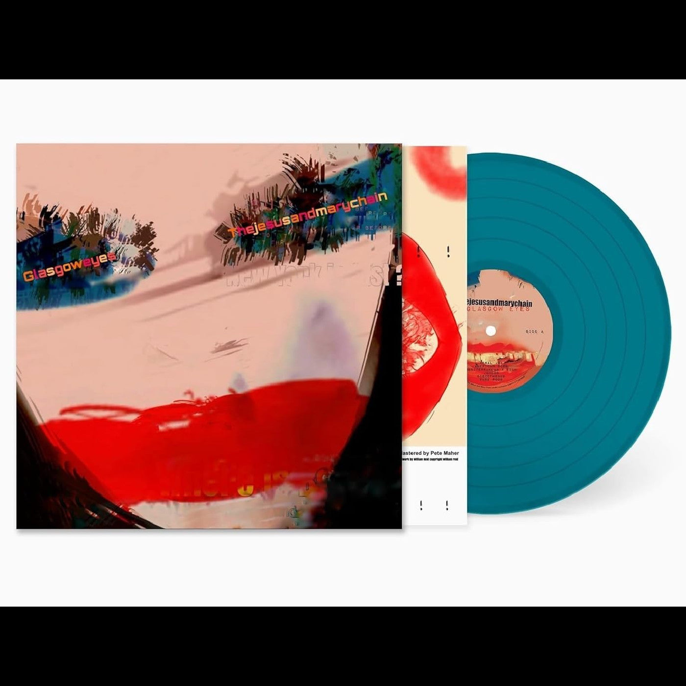 The Jesus and Mary Chain - Glasgow Eyes (Blue Vinyl) Vinyl
