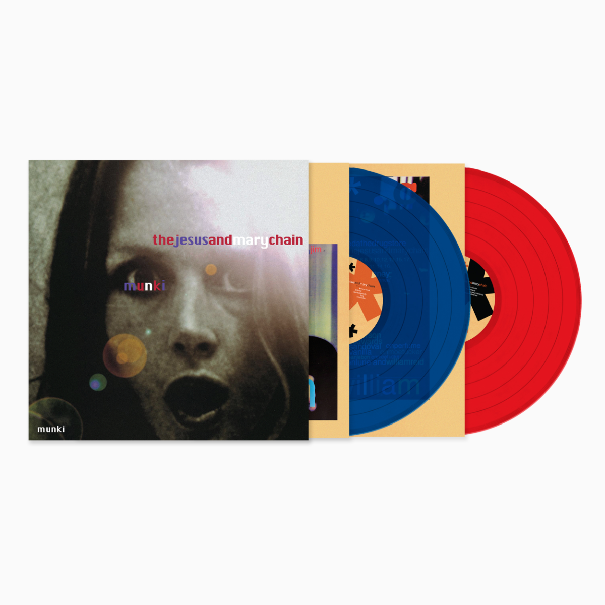 The Jesus and Mary Chain - Munki (Indie Exclusive, 180 Gram Vinyl, Blue & Red Colored Vinyl) (2 Lp's) Vinyl