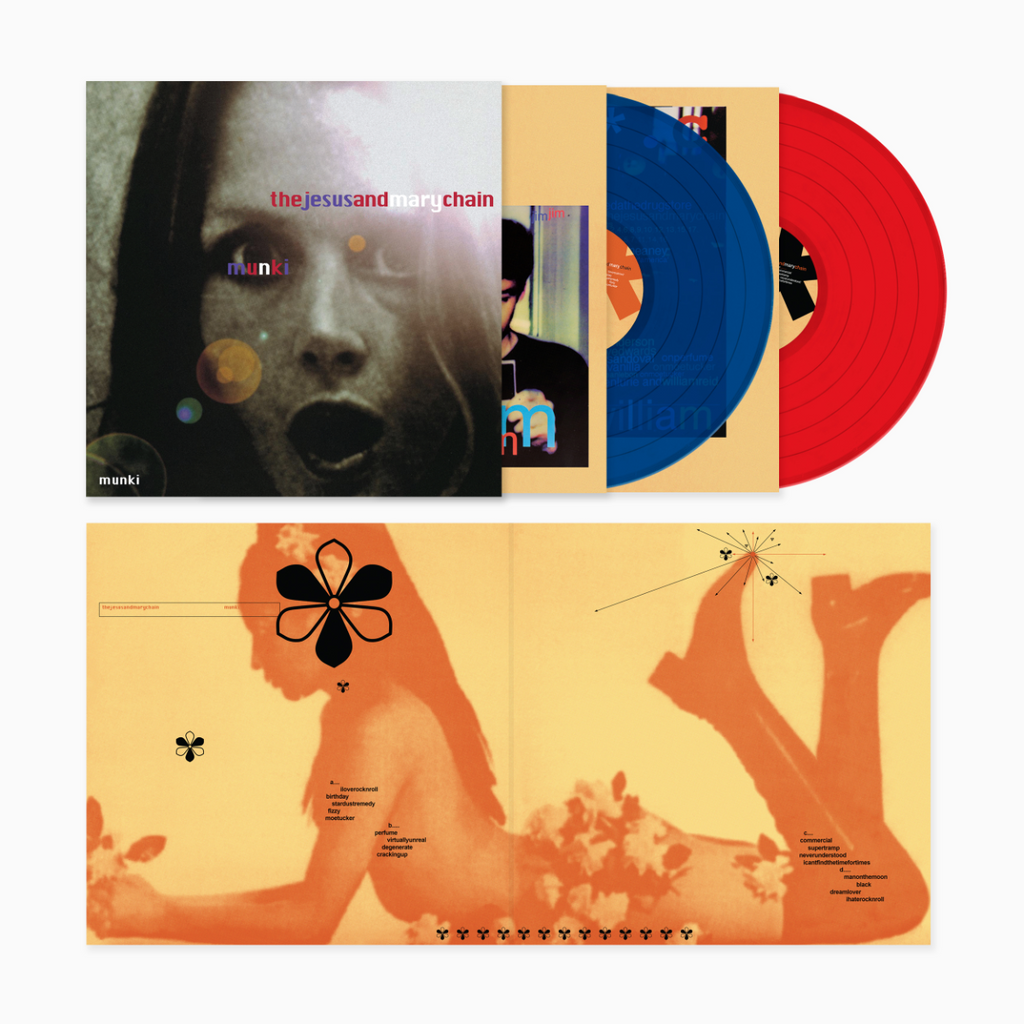 The Jesus and Mary Chain - Munki (Indie Exclusive, 180 Gram Vinyl, Blue & Red Colored Vinyl) (2 Lp's) Vinyl