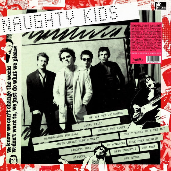 THE KIDS - Naughty Kids (Splatter Vinyl) [Lp] Vinyl