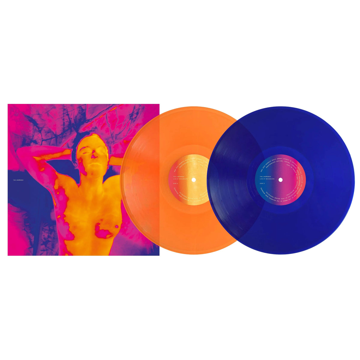 The Limiñanas - Live At Beaubourg [Clear Blue/Clear Orange] [2LP] Vinyl