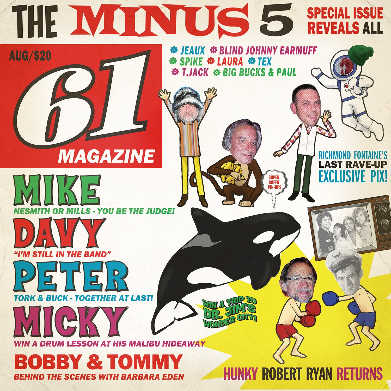 The Minus 5 - Of Monkees And Men Vinyl LP
