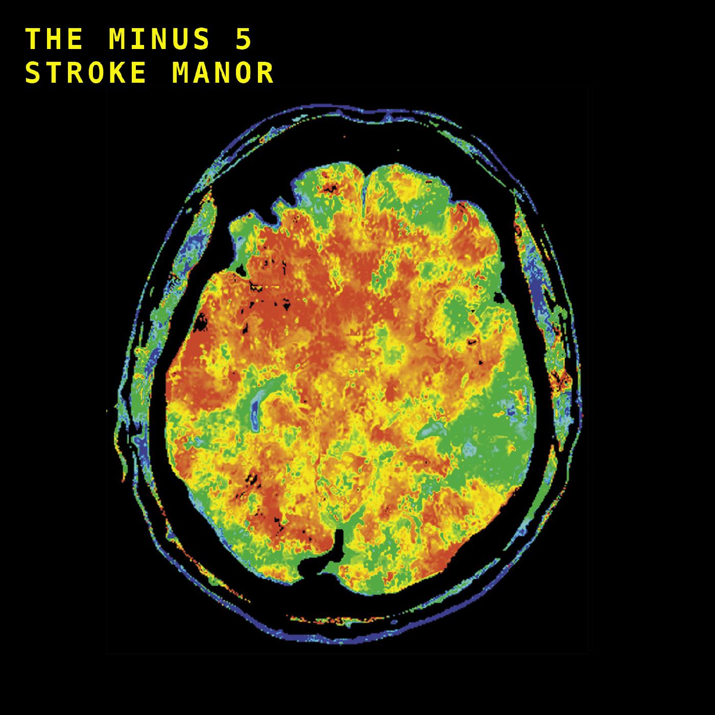 The Minus 5 - Stroke Manor Vinyl LP Single sleeve LP jacket [w/ download card]