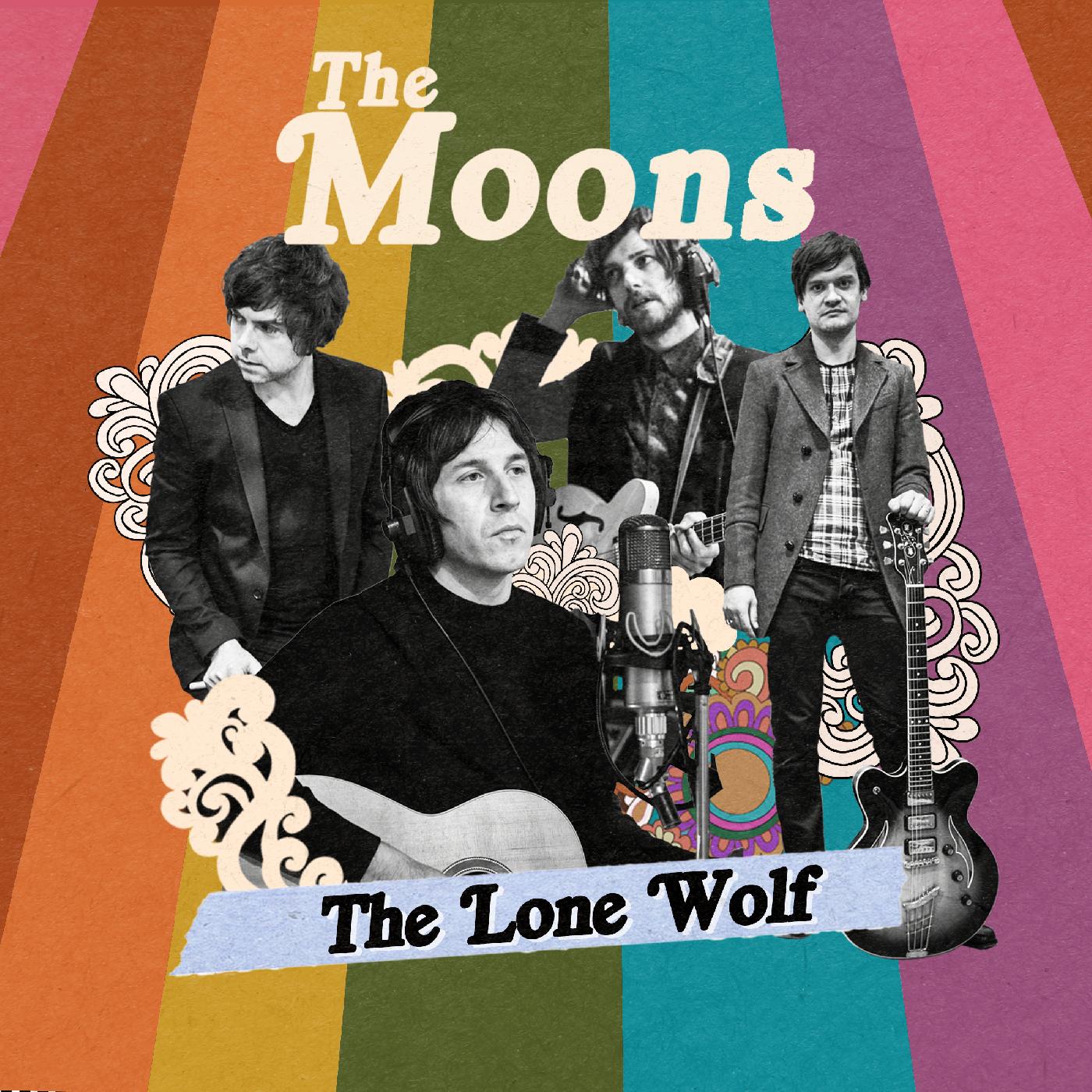 The Moons - The Lone Wolf (RED VINYL) Vinyl 7" Vinyl RED VINYL