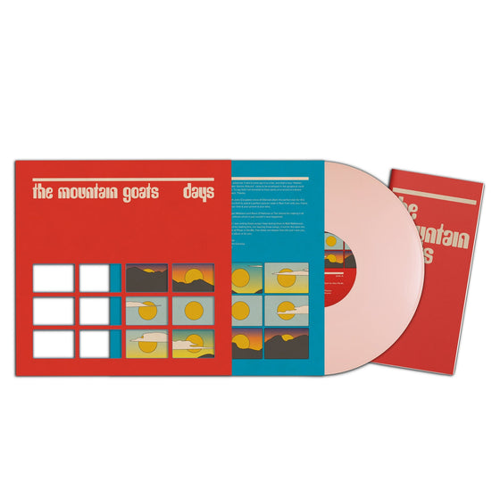The Mountain Goats - Days (Deluxe Packaging Indie Exclusive) [Rose-Tipped Fingers Pink] Vinyl
