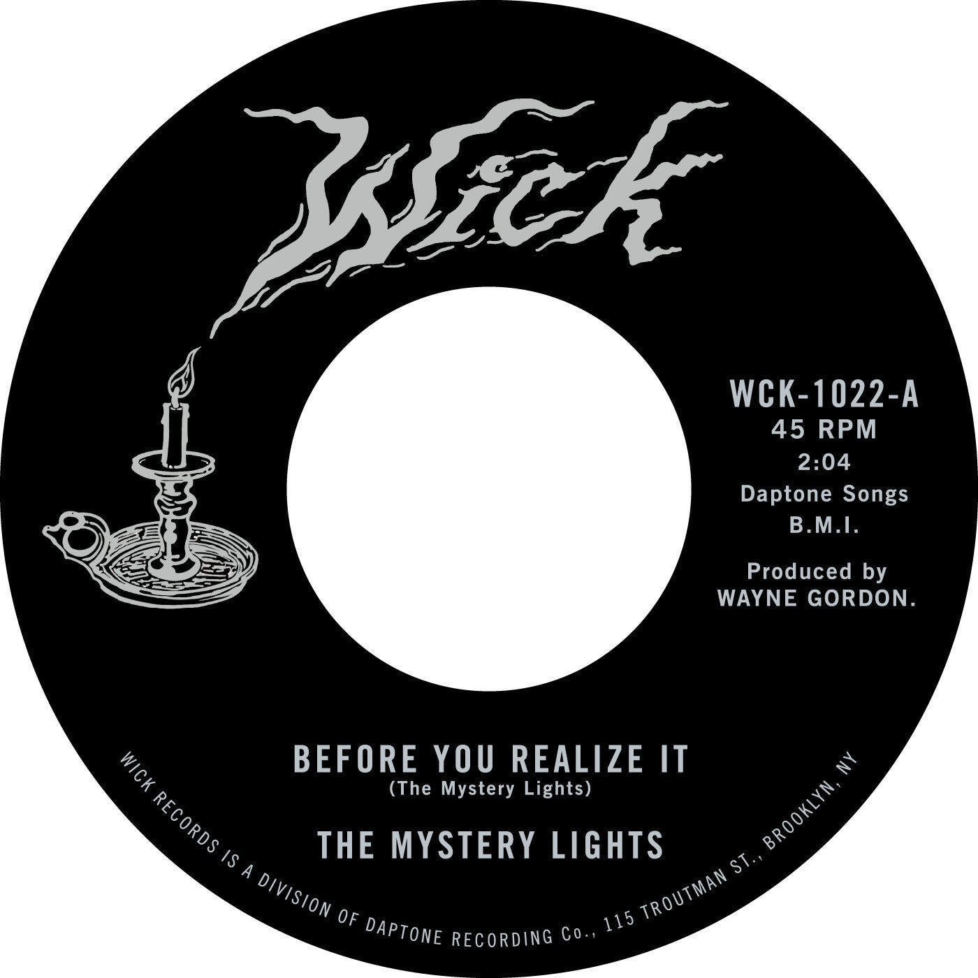 The Mystery Lights - Before You Realize It B/W Cerebral Crack Vinyl