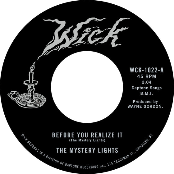 The Mystery Lights - Before You Realize It B/W Cerebral Crack Vinyl