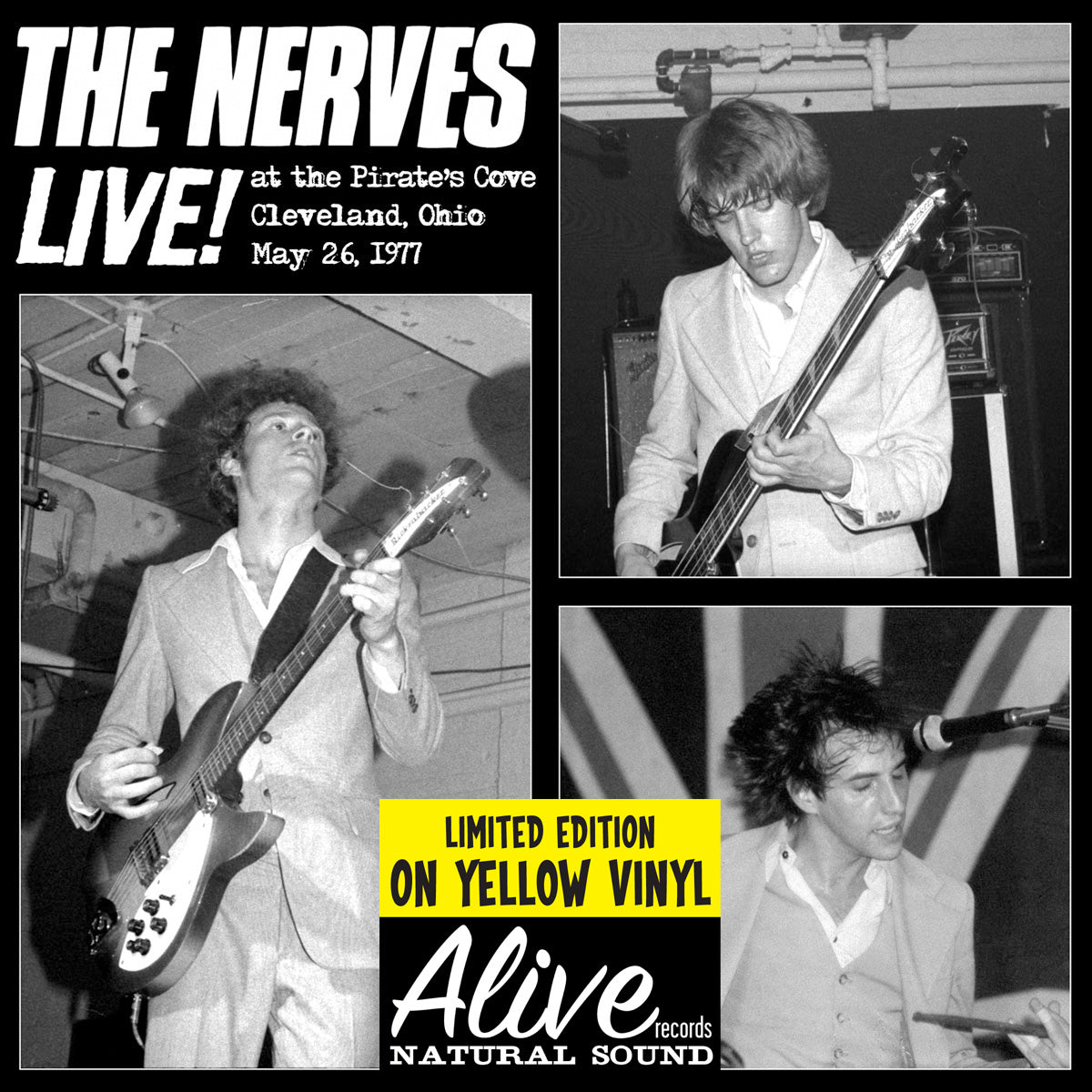 The Nerves - Live At The Pirate'S Cove Yellow Vinyl (Yellow Vinyl) Vinyl