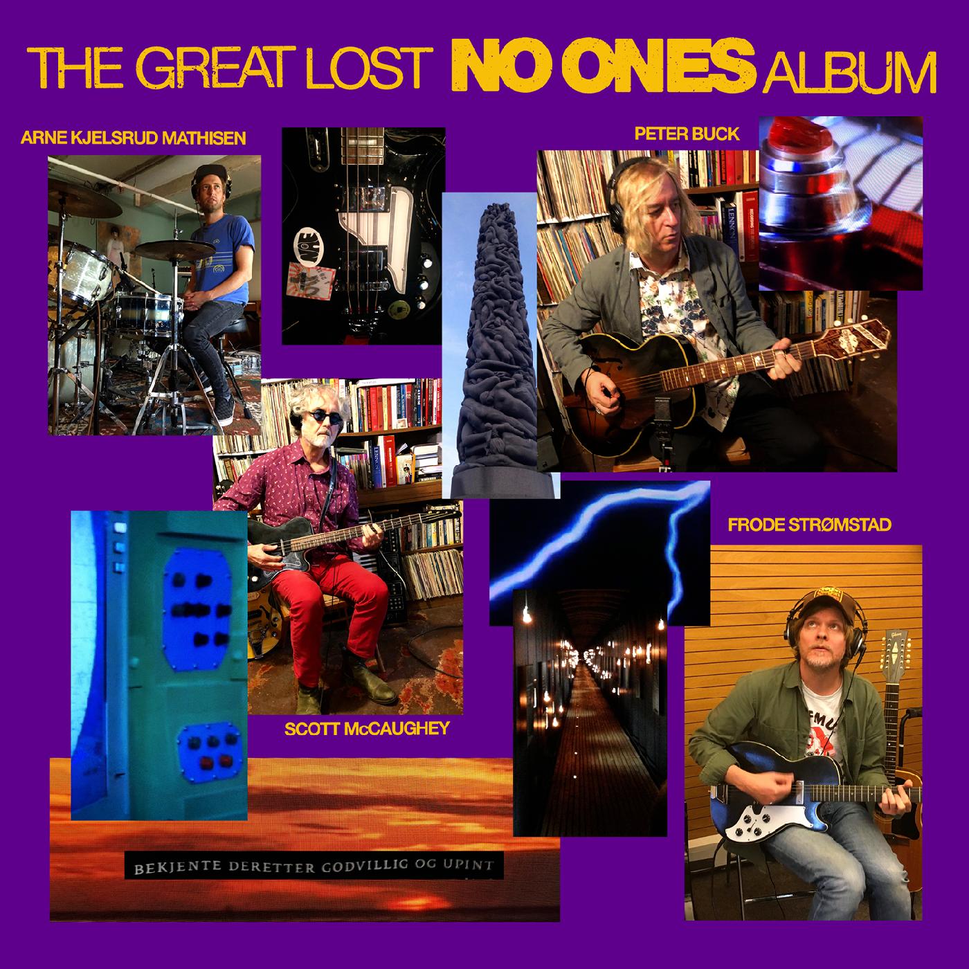 The No Ones - The Great Lost No Ones Album (YELLOW WITH PURPLE SPLATTER VINYL) Vinyl LP Yellow Vinyl with Purple Splatter; bonus 45 featuring 2 new songs on Purple Vinyl with Yellow spl