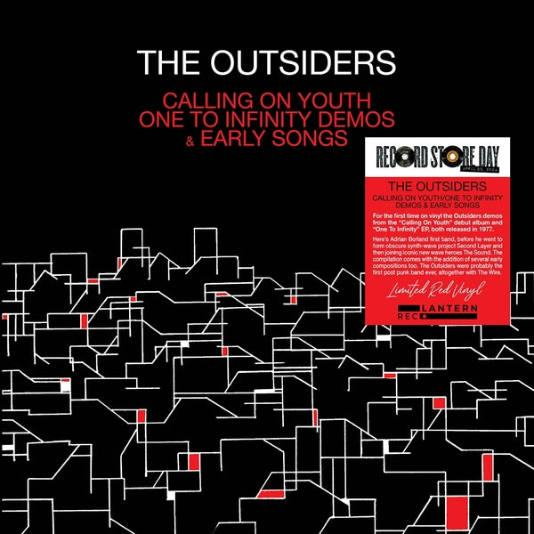 The Outsiders - Calling On Youth: One To Infinity Demos & Early Songs (Red Vinyl) Vinyl LP