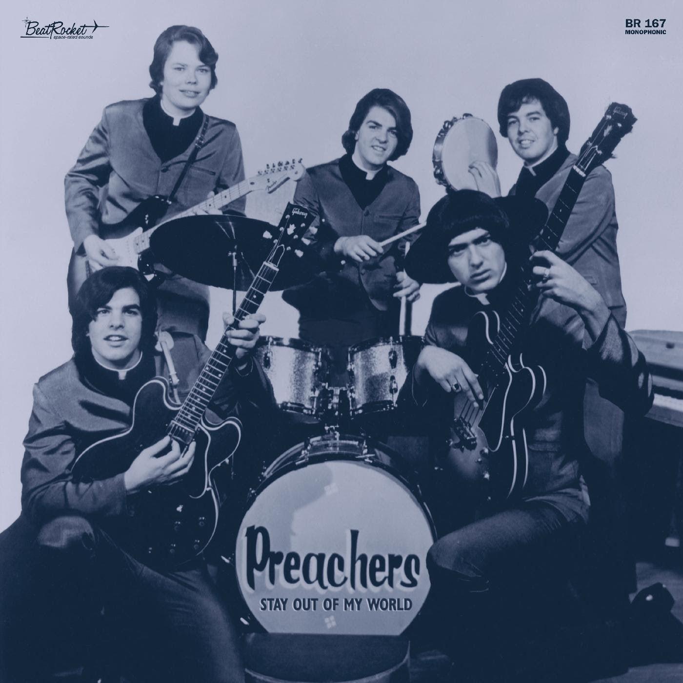 The Preachers - Stay Out Of My World (WHITE VINYL) Vinyl LP; white vinyl