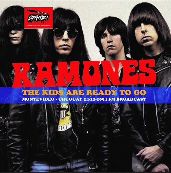 The Ramones - The Kids Are Ready To Go: Montevideo, Uruguay 14-11-1994 Fm Broadcast (Splatter Vinyl) [LP] Vinyl