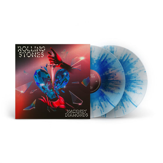 The Rolling Stones - Hackney Diamonds (1 Year Anniversary) (Limited Edition, Clear W/ Blue Splatter Colored Vinyl, 180 Gram Vinyl, Booklet) (2 Lp's) Vinyl