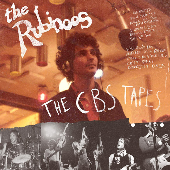 The Rubinoos - The CBS Tapes (RED & BLACK SPLATTER VINYL) Vinyl LP First Edition LP pressed on red & black splatter vinyl [w/ download card]