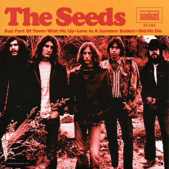 The Seeds - Bad Part of Town / Wish Me Up / Love In a Summer Basket / Did He Die Vinyl 2-7"