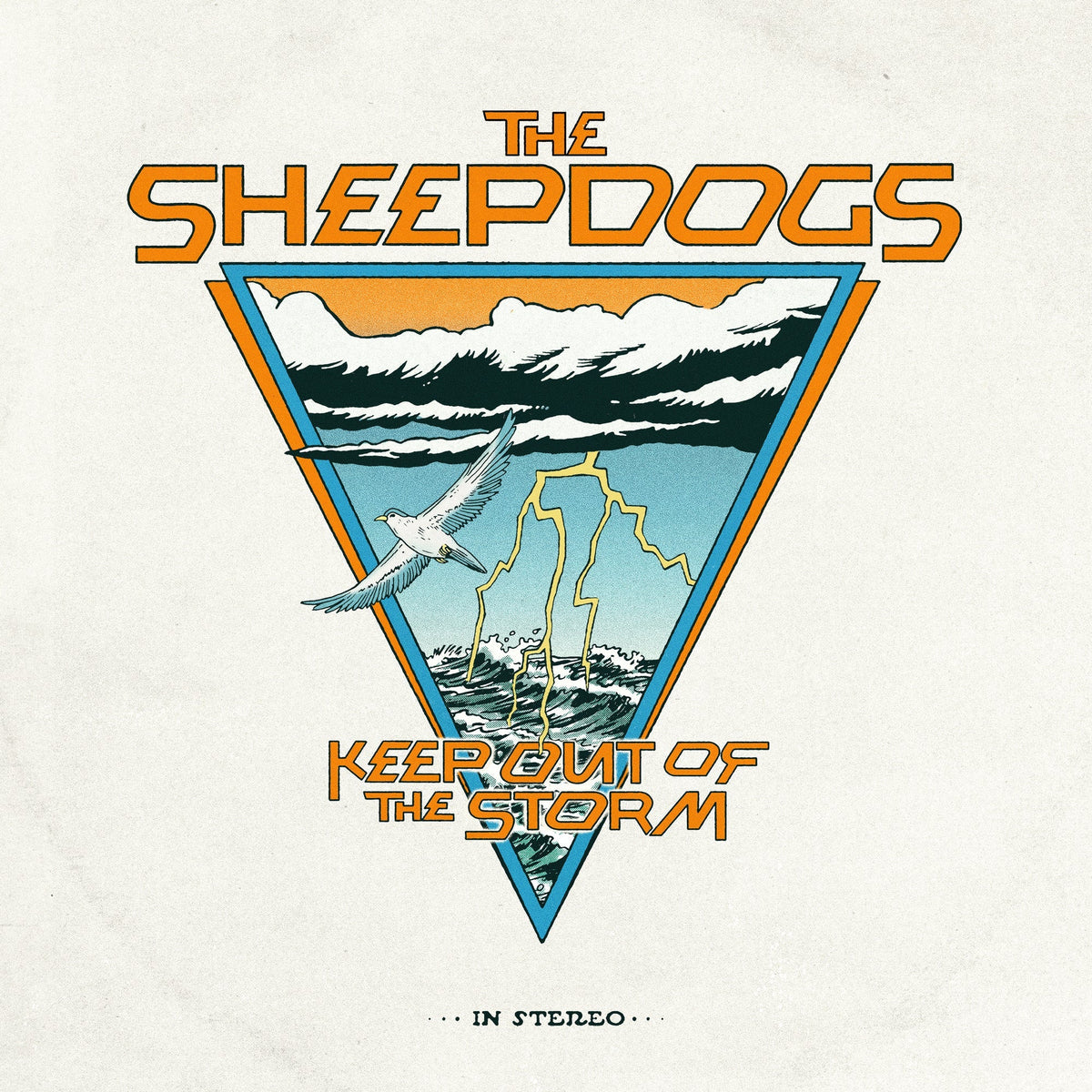 The Sheepdogs - Keep Out Of The Storm (Indie Exclusive) [Turbulent Orange Splatter Vinyl] Vinyl