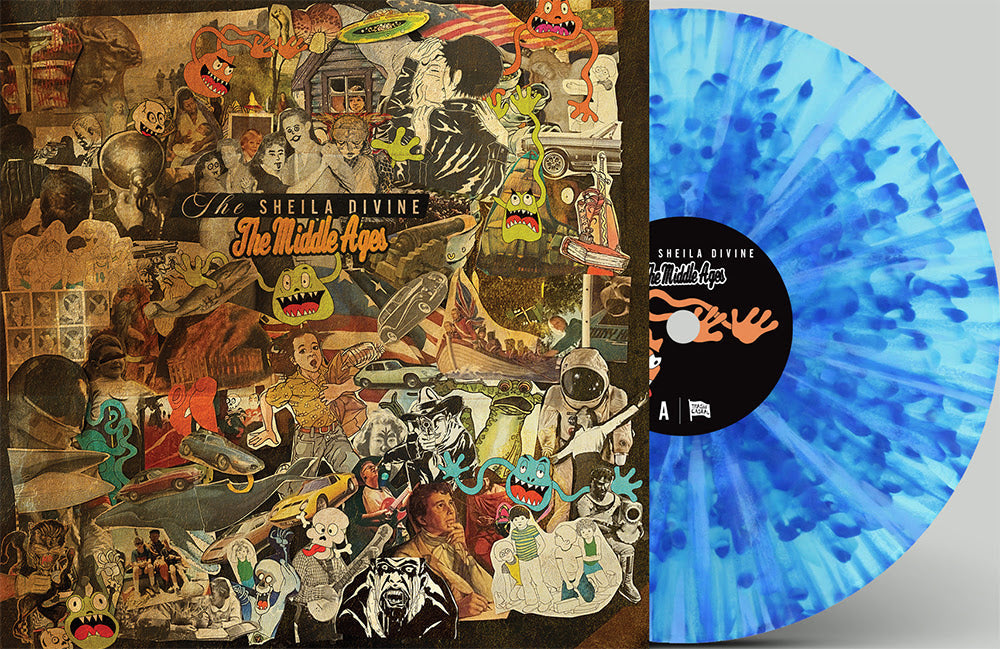 The Sheila Divine - The Middle Ages [Transparent Blue Smoke] Vinyl