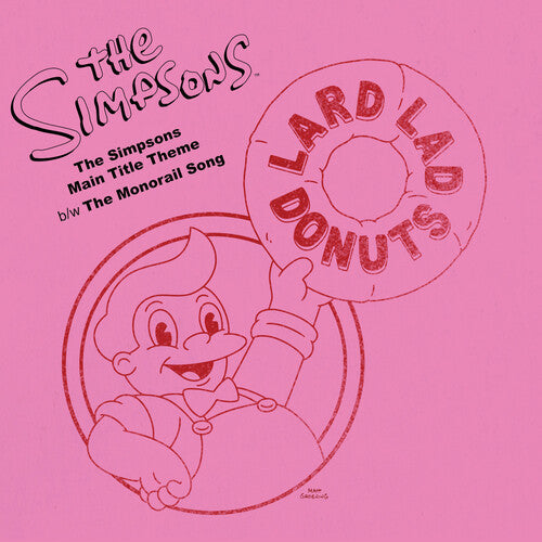 The Simpsons - Main Title Theme / The Monorail Song [Die-Cut 10" Single] Vinyl