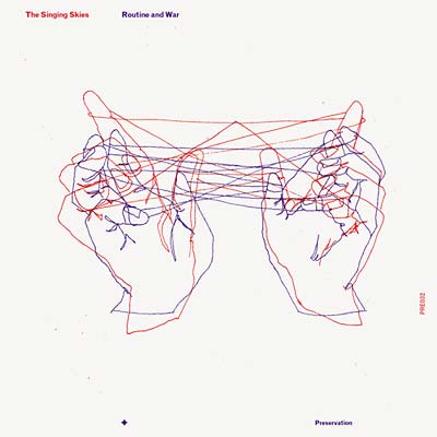 THE SINGING SKIES - Routine And War CD CD