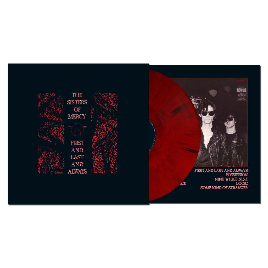 The Sisters Of Mercy - First And Last Always (Black & Red Marble Vinyl) (Brick & Mortar Exclusive) Vinyl
