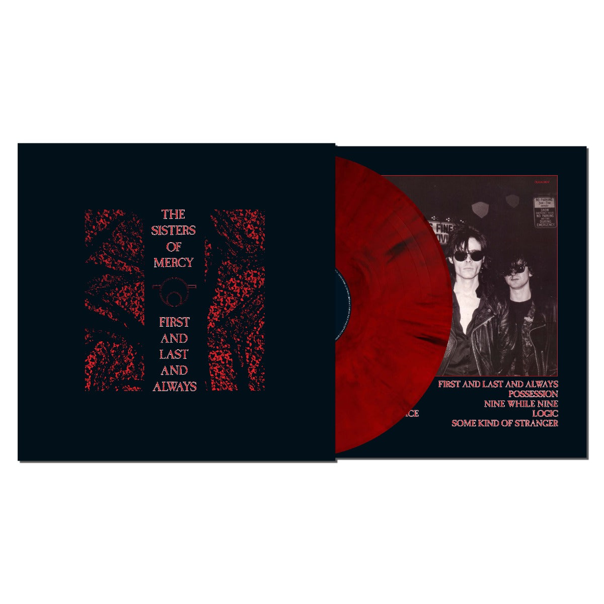 The Sisters Of Mercy - First And Last Always (Black & Red Marble Vinyl) (Brick & Mortar Exclusive) Vinyl