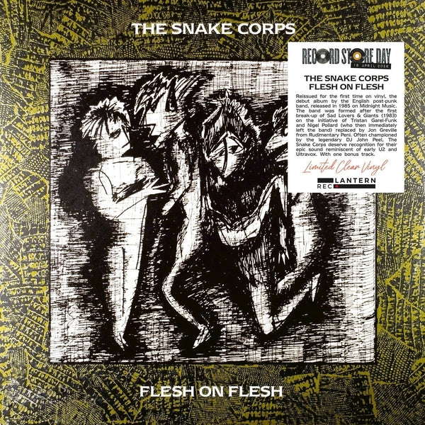 The Snake Corps - Flash On Flash (Clear Vinyl) [LP] Vinyl