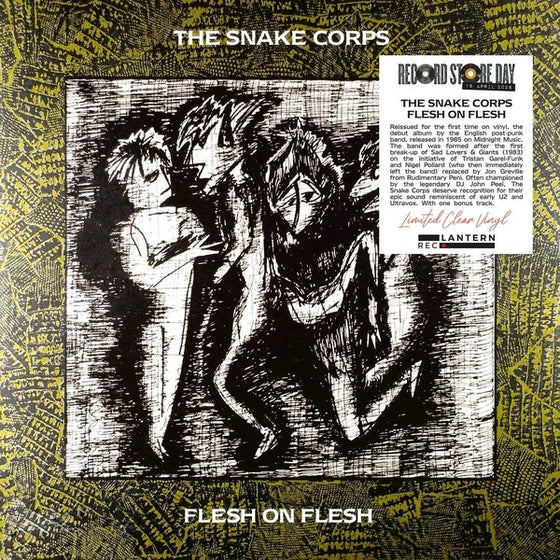 The Snake Corps - Flash On Flash (Clear Vinyl) [LP] Vinyl