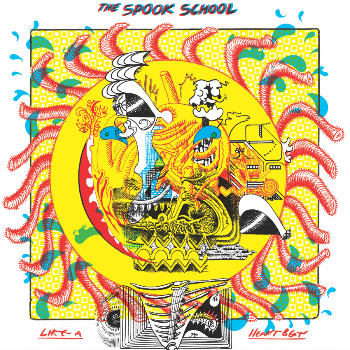 The Spook School - Like A Heartbeat (Blue & Yellow Splatter Vinyl) Vinyl