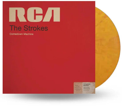 The Strokes - Comedown Machine (Limited Edition, Red & Yellow Marble Colored Vinyl) Vinyl
