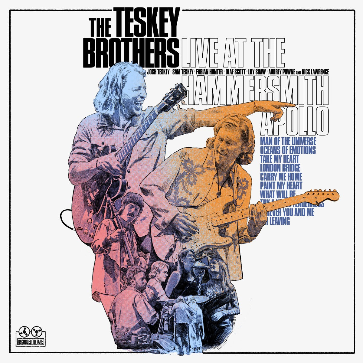 The Teskey Brothers - Live At The Hammersmith Apollo (Heron Blue Vinyl) Vinyl