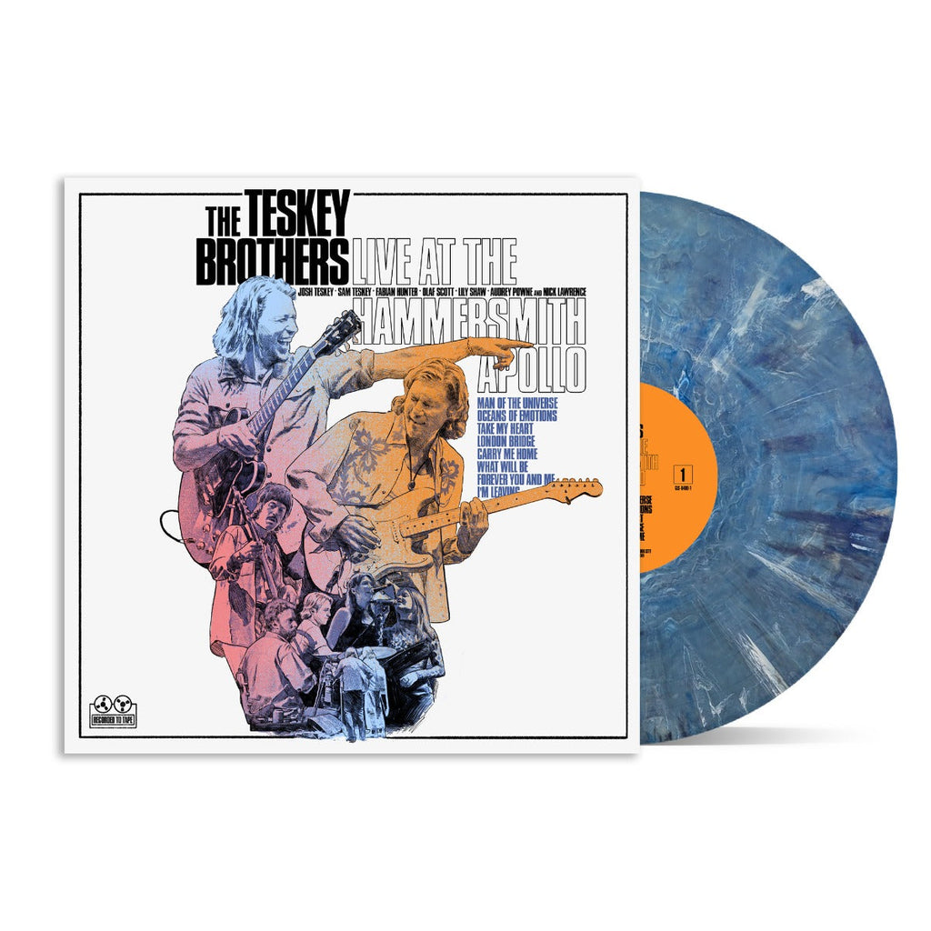 The Teskey Brothers - Live At The Hammersmith Apollo (Heron Blue Vinyl) Vinyl