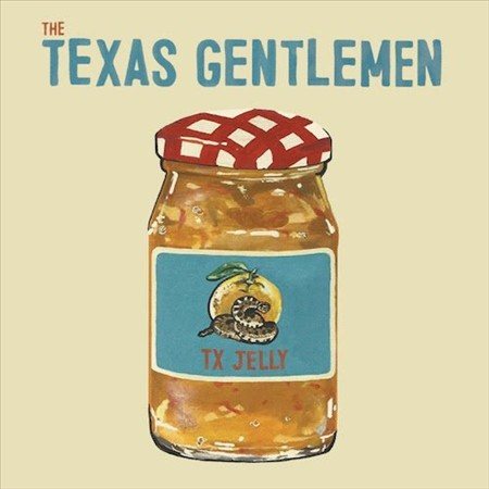 The Texas Gentlemen - Tx Jelly (Marmalade Orange Vinyl) Vinyl LP 150g Marmalade Orange Vinyl w/ DL