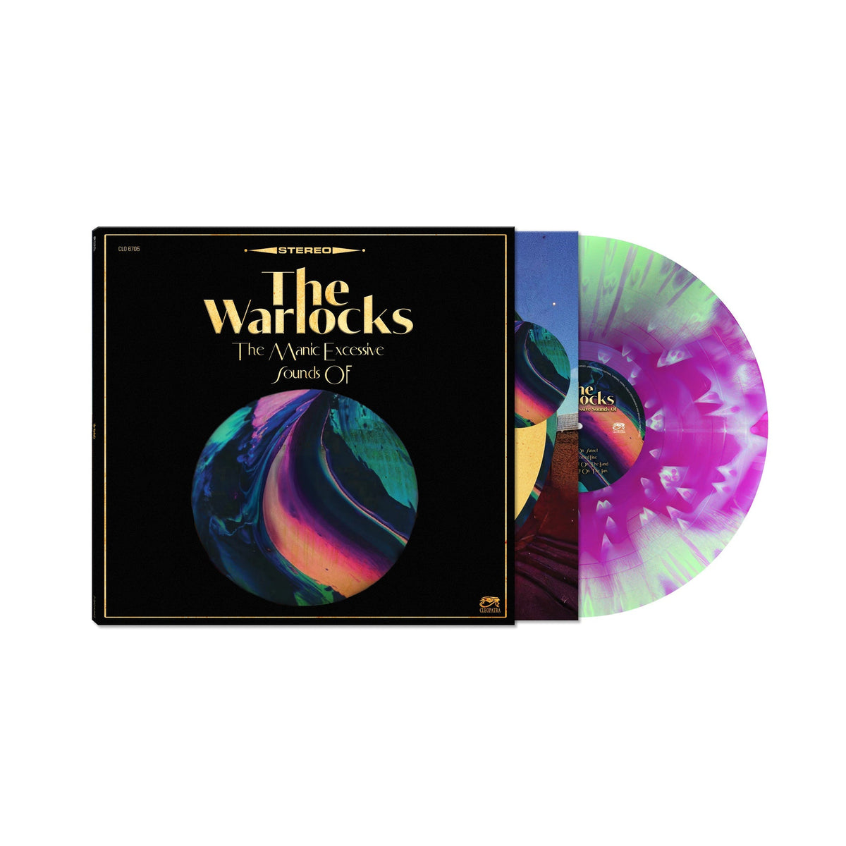 The Warlocks - The Manic Excessive Sounds Of [Limited Edition Purple/Coke Bottle Green Haze/Splatter Vinyl] Vinyl