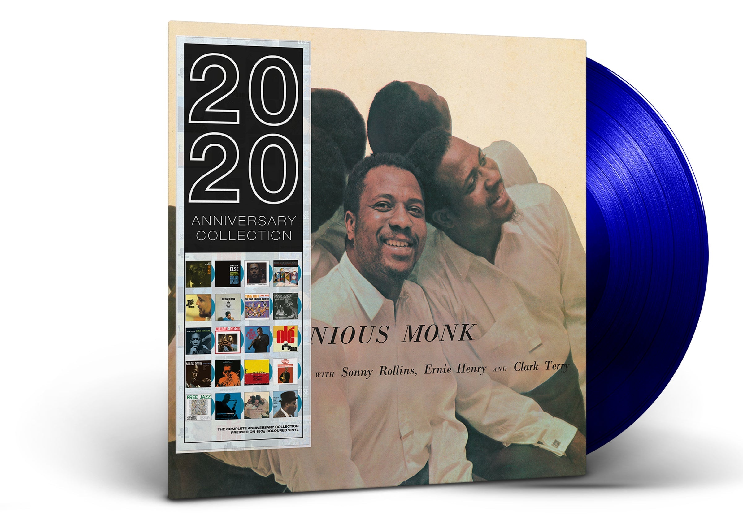 Thelonious Monk & Sonny Rollins - Brillant Corners (Limited Edition, Blue Vinyl) [Import] Vinyl