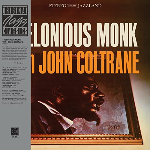 Thelonious Monk/John Coltrane - Thelonious Monk With John Coltrane (Original Jazz Classics Series) [LP] Vinyl