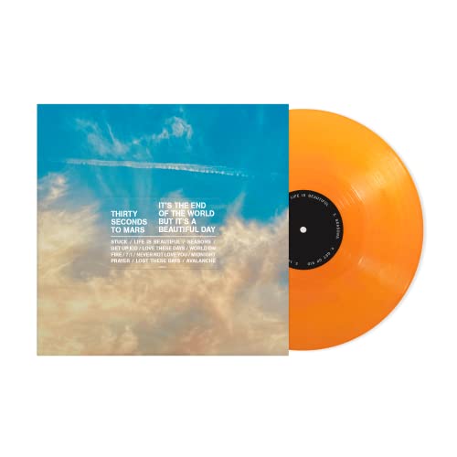Thirty Seconds To Mars - It's The End Of The World But It's A Beautiful Day [Tangerine LP] Vinyl