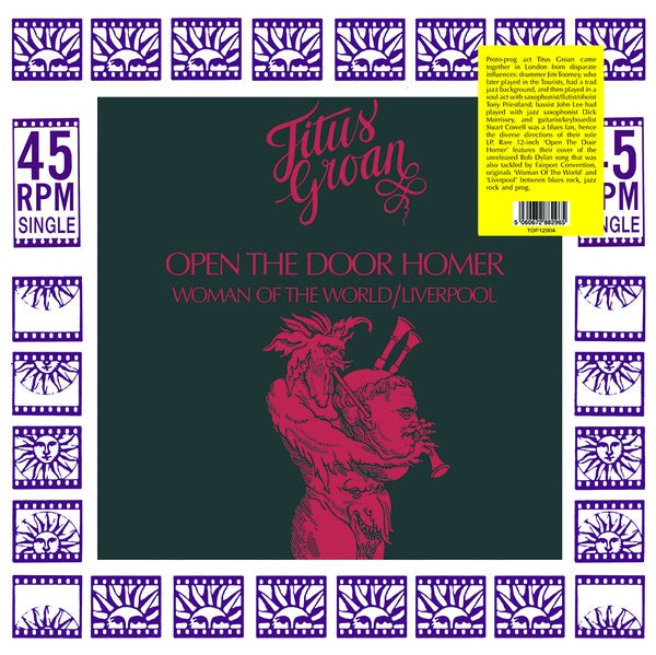 Titus Groan - Open The Door Homer Vinyl 12"