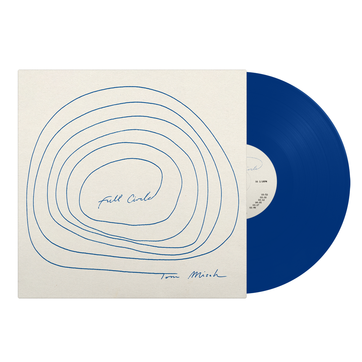 Tom Misch - Full Circle (Indies Exclusive) (140G) [Blue Vinyl] Vinyl