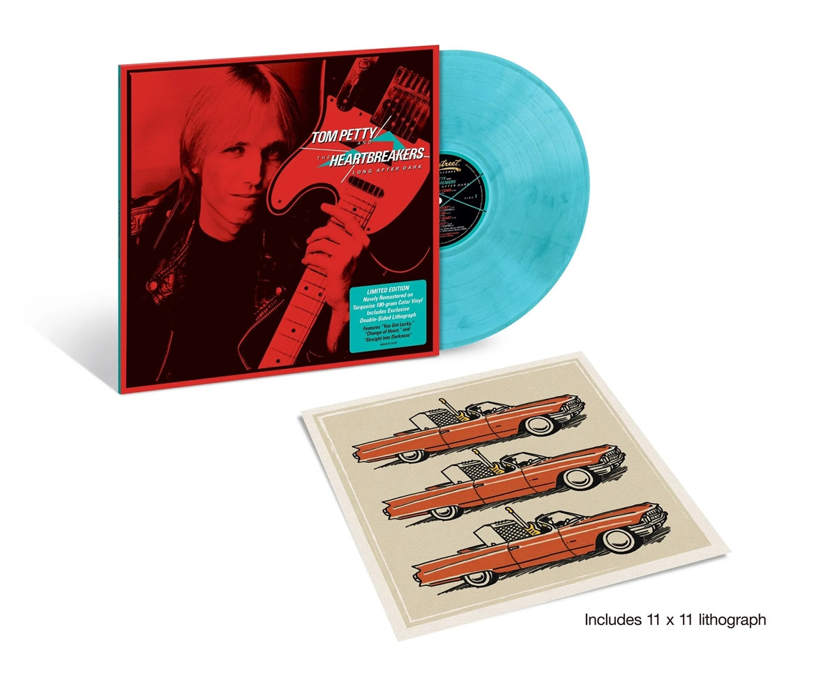 Tom Petty And The Heartbreakers - Long After Dark (Indie Exclusive, Limited Edition, Turquoise Colored Vinyl, Lithograph) Vinyl