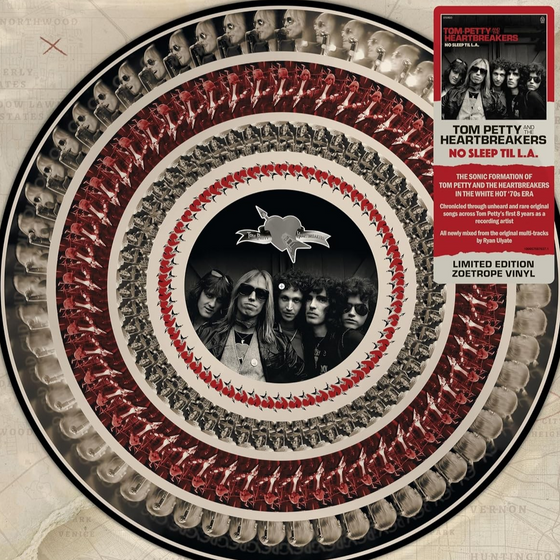 Tom Petty And The Heartbreakers - No Sleep Til L.A. (Limited Edition, Clear Vinyl, 180 Gram Vinyl, Zoetrope) Vinyl
