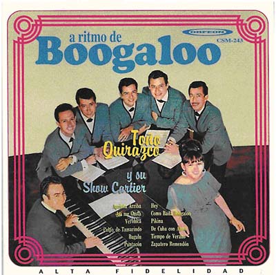 TONO QUIRAZCO Y SU GRUPO - A Ritmo De Boogaloo CD CD