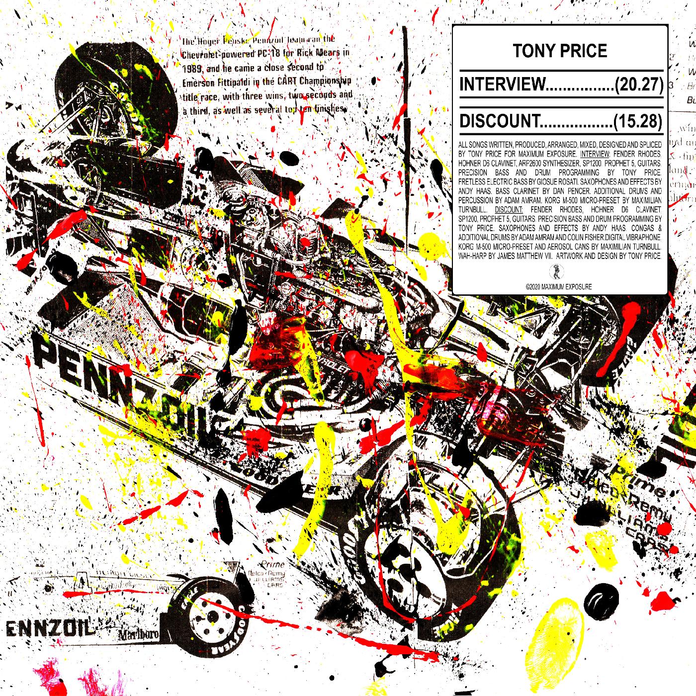 Tony Price - Interview / Discount Vinyl LP