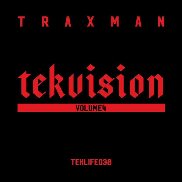Traxman - Tekvision Volume 4 [LP] Vinyl