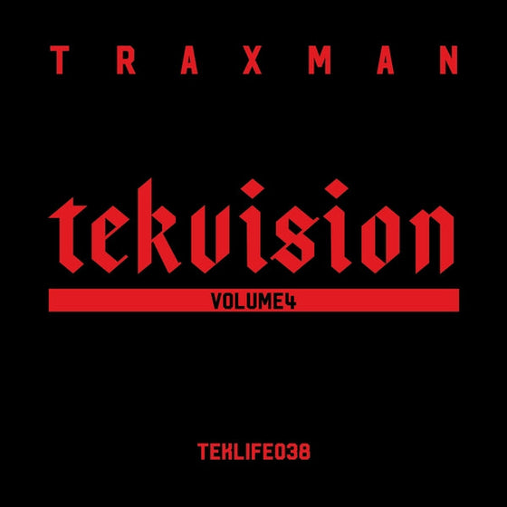 Traxman - Tekvision Volume 4 [LP] Vinyl