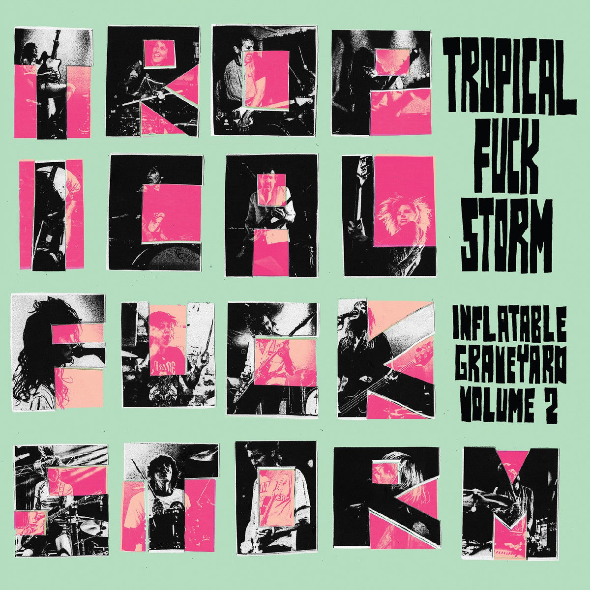 Tropical Fuck Storm - Inflatable Graveyard Vol. 2 (Indie Exclusive, Transparent Turquoise Vinyl) Vinyl