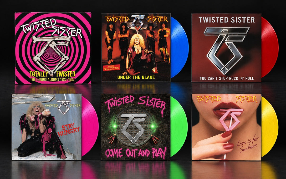 Twisted Sister - Totally Twisted: The Studio Albums 1982-1987 (Limited) [Multicolor Vinyl] [5LP Box Set] Vinyl