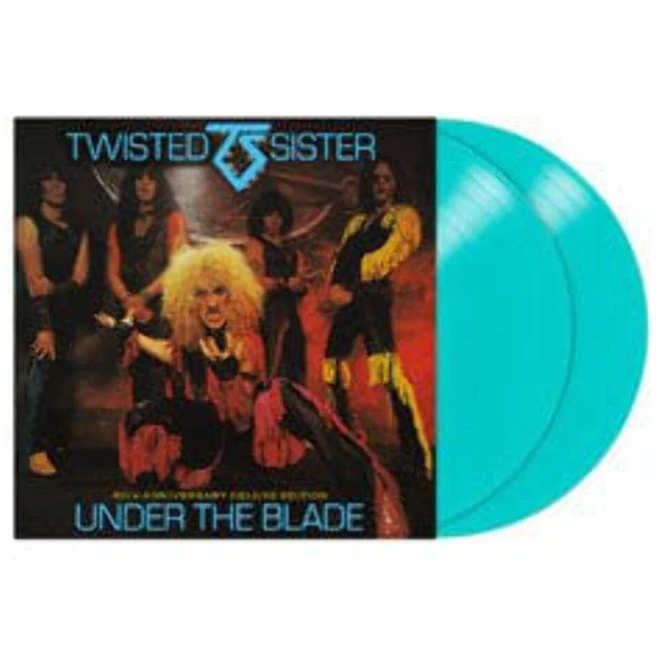 Twisted Sister - Under The Blade: 40th Anniversary Edition (Limited Edition, Turquoise Colored Vinyl) (2 Lp's) Vinyl