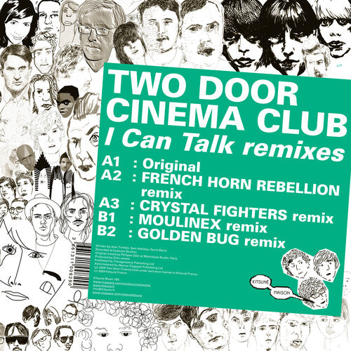 Two Door Cinema Club - I Can Talk Remixes Vinyl 12” Black