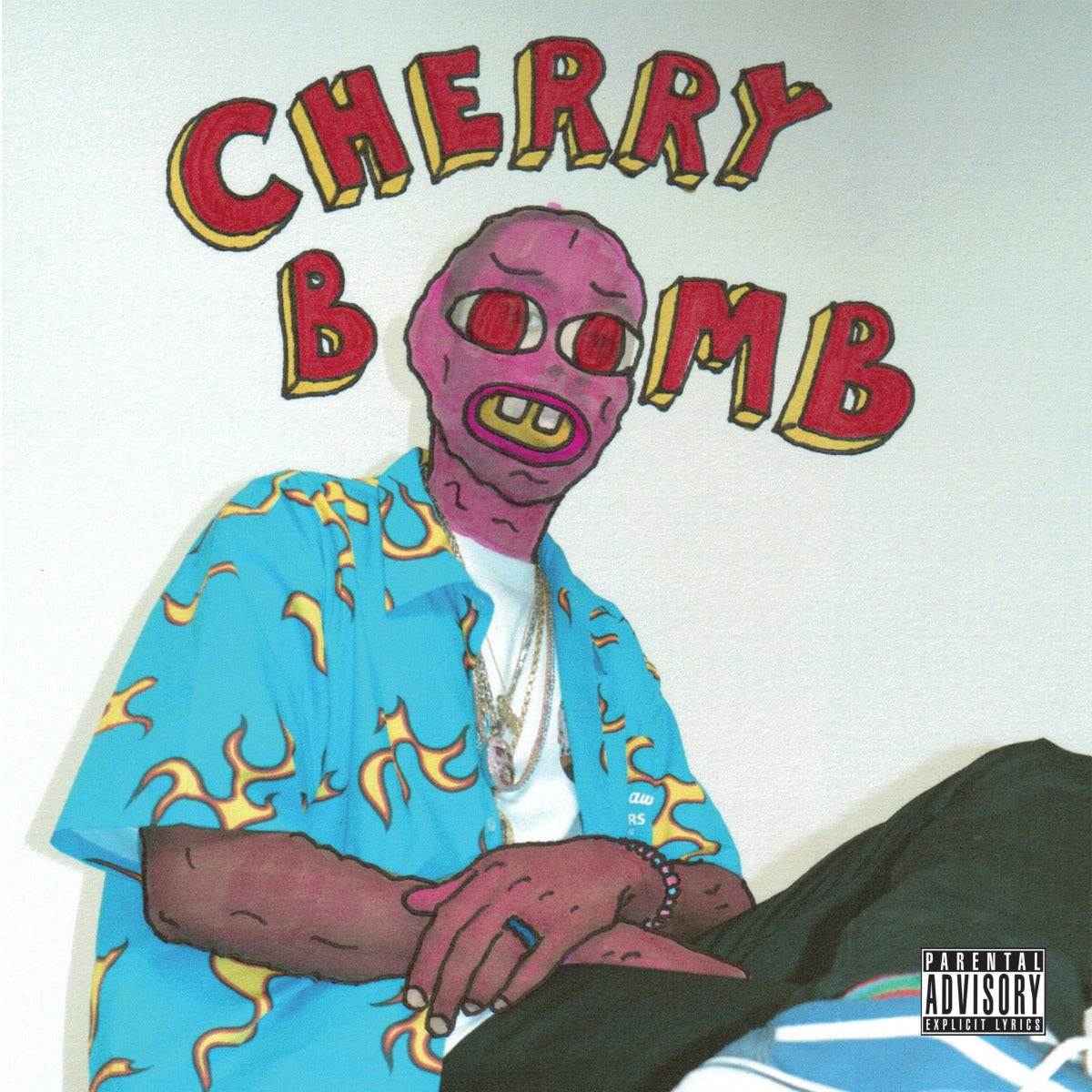 Tyler The Creator - Cherry Bomb (Mask Cover) (2Lp) (Translucent Blue Vinyl) Vinyl
