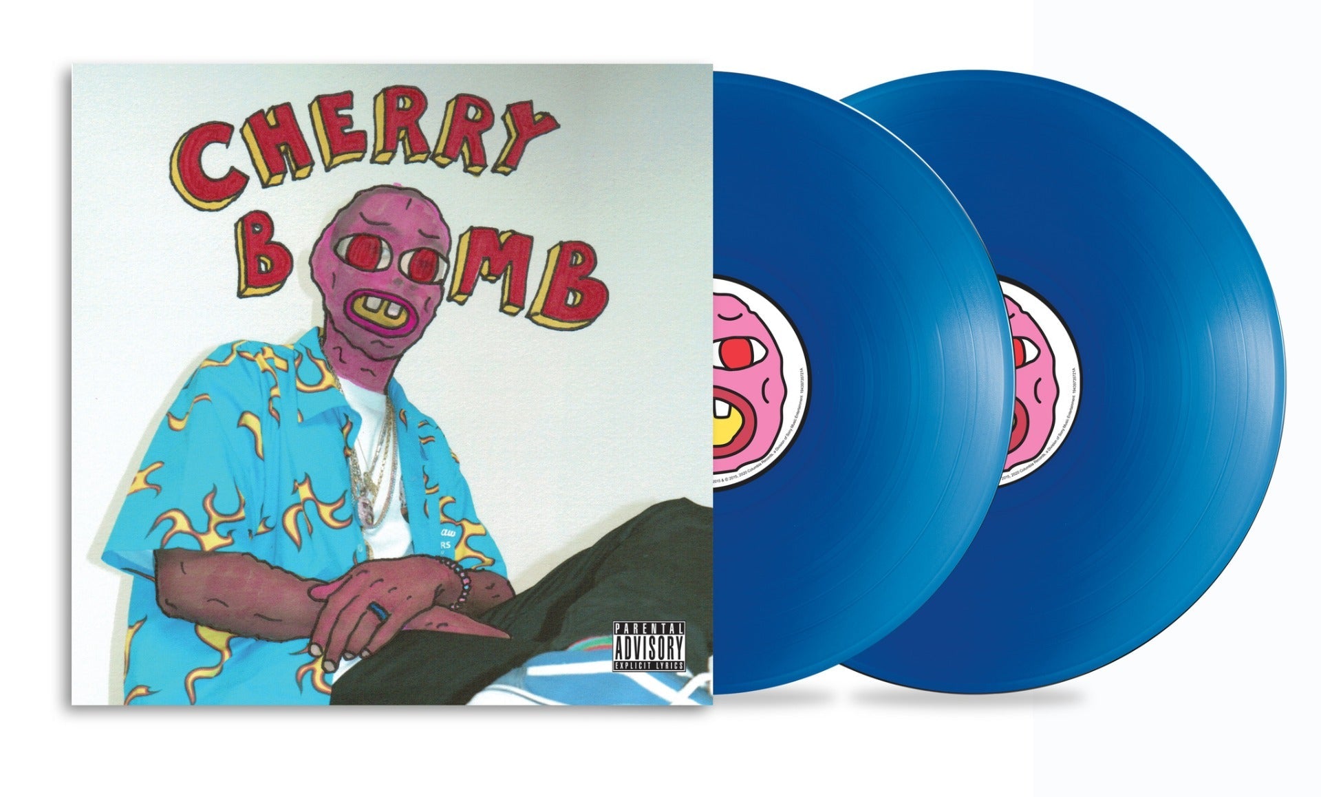 Tyler The Creator - Cherry Bomb (Mask Cover) (2Lp) (Translucent Blue Vinyl) Vinyl